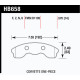Pastiglie freno HAWK performance Hawk Brake Pad HP Plus HB658N.570 | race-shop.it