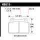 Pastiglie freno HAWK performance Hawk Brake Pad DTC-60 (13 mm) HB615G.535 | race-shop.it
