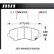 Pastiglie freno HAWK performance HAWK LTS pastiglie freno anteriori per Jeep Wrangler/Liberty, Dodge Journey/Nitro, Chrysler Town & Country e altri, HB569Y.650 | race-shop.it