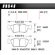 Pastiglie freno HAWK performance Hawk Brake Pad DTC-70 (17 mm) HB546U.654 | race-shop.it