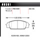 Pastiglie freno HAWK performance Hawk Brake Pad Blue 9012 (16 mm) HB361E.622 | race-shop.it