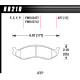Pastiglie freno HAWK performance Hawk Brake Pad Performance Ceramic HB210Z.677 | race-shop.it