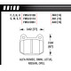 Pastiglie freno HAWK performance Hawk Brake Pad HP Plus HB180N.560 | race-shop.it
