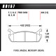 Pastiglie freno HAWK performance Hawk Brake Pad Black (12 mm) HB157M.484 | race-shop.it