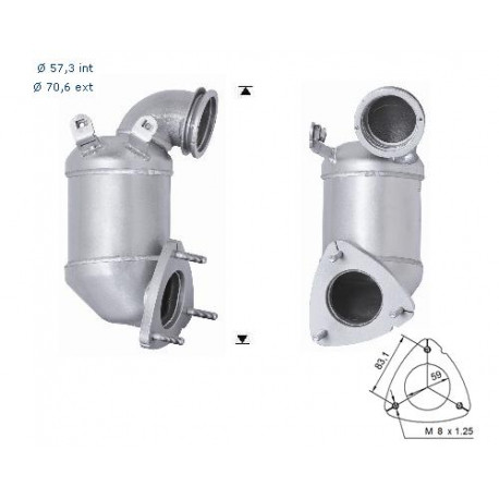 CAT e DPF Magnaflow a montaggio diretto Convertitore catalitico Magnaflow per ALFA ROMEO LANCIA | race-shop.it