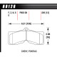 Pastiglie freno HAWK performance HAWK HP Plus pastiglie freno per Chevrolet Corvette, HB126N.505 | race-shop.it