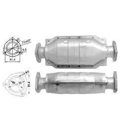 Convertitore catalitico Magnaflow per AUDI