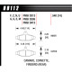 Pastiglie freno HAWK performance Hawk Brake Pad HP Plus HB112N.540 | race-shop.it