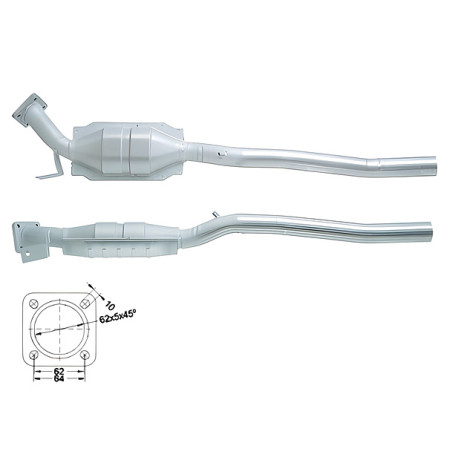 CAT e DPF Magnaflow a montaggio diretto Convertitore catalitico Magnaflow per AUDI | race-shop.it