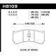 Pastiglie freno HAWK performance Hawk Brake Pad DTC-60 (18 mm) HB109G.710 | race-shop.it