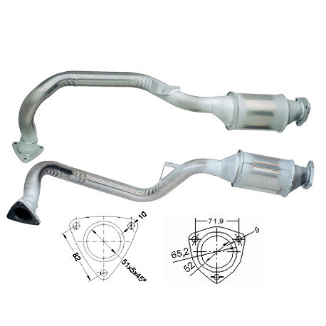 CAT e DPF Magnaflow a montaggio diretto Convertitore catalitico Magnaflow per AUDI | race-shop.it