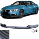 Bazár Spoiler anteriore lip performance carbon look adatto a BMW 4 Series F32 F33 F36 INCOMPLETO | race-shop.it