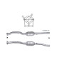 CAT e DPF Magnaflow a montaggio diretto Convertitore catalitico Magnaflow per AUDI VOLKSWAGEN | race-shop.it