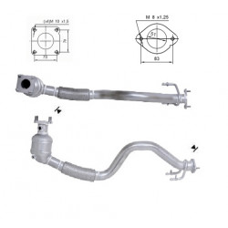 Catalizzatore Magnaflow per AUDI SKODA VOLKSWAGEN