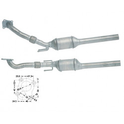 Catalizzatore Magnaflow per AUDI SEAT SKODA VOLKSWAGEN