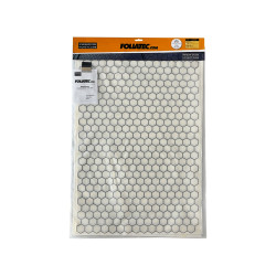 Foliatec adesivo per finestre HONEYCOMB 75x50cm, black glossy