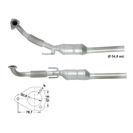 CAT e DPF Magnaflow a montaggio diretto Catalizzatore Magnaflow per AUDI SEAT SKODA VOLKSWAGEN | race-shop.it