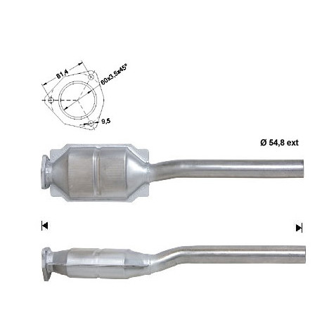 CAT e DPF Magnaflow a montaggio diretto Catalizzatore Magnaflow per AUDI SEAT SKODA VOLKSWAGEN | race-shop.it