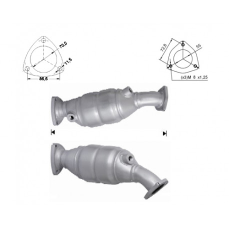 CAT e DPF Magnaflow a montaggio diretto Catalizzatore Magnaflow per AUDI | race-shop.it