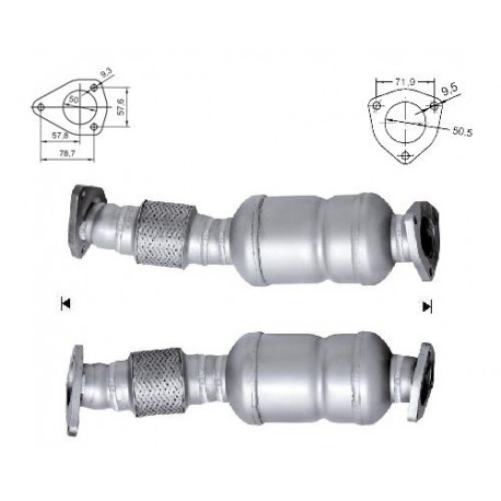 CAT e DPF Magnaflow a montaggio diretto Catalizzatore Magnaflow per AUDI AUDI | race-shop.it