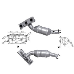 Catalizzatore Magnaflow per BMW