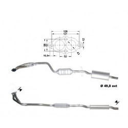 Catalizzatore Magnaflow per BMW