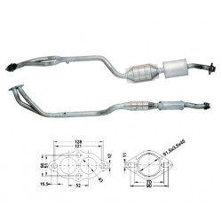 Catalizzatore Magnaflow per BMW