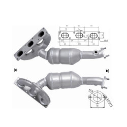 Catalizzatore Magnaflow per BMW