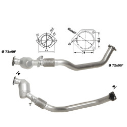 Catalizzatore Magnaflow per BMW