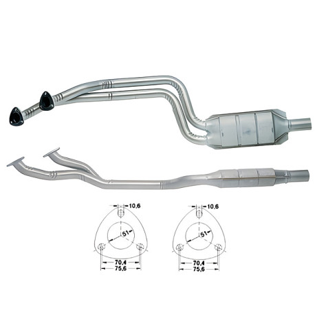 CAT e DPF Magnaflow a montaggio diretto Catalizzatore Magnaflow per BMW | race-shop.it