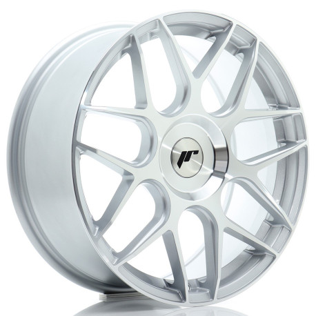 Cerchi in lega Japan Racing JR18 18x7,5 ET40 5x120 Silver Machined | race-shop.it