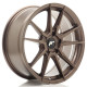 Cerchi in lega Japan Racing JR21 18x8 ET36 5x120 Matt Bronze | race-shop.it