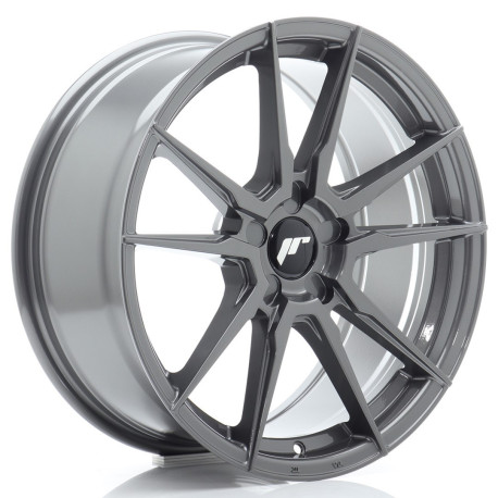 Cerchi in lega Japan Racing JR21 18x8,5 ET45 5x112 Hyper Gray | race-shop.it