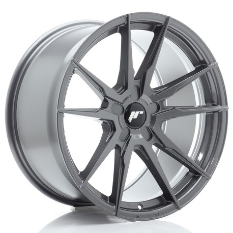 Cerchi in lega Japan Racing JR21 19x9,5 ET33 5x112 Hyper Gray | race-shop.it