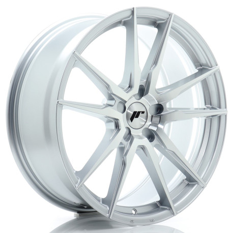 Cerchi in lega Japan Racing JR21 20x8,5 ET33 5x120 Silver Machined | race-shop.it