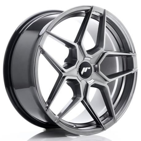 Cerchi in lega Japan Racing JR34 19x8,5 ET35 5x108 Hyper Nero | race-shop.it