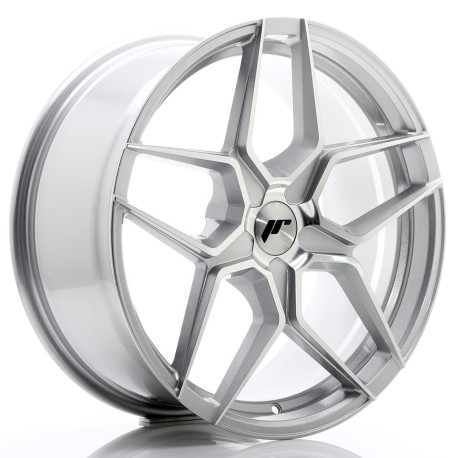 Cerchi in lega Japan Racing JR34 19x8,5 ET35 5x108 Silver Machined | race-shop.it