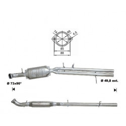 Catalizzatore Magnaflow per BMW