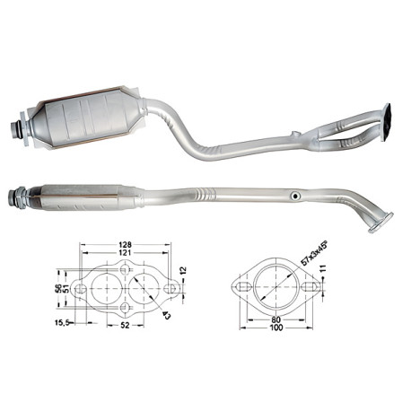 CAT e DPF Magnaflow a montaggio diretto Catalizzatore Magnaflow per BMW | race-shop.it