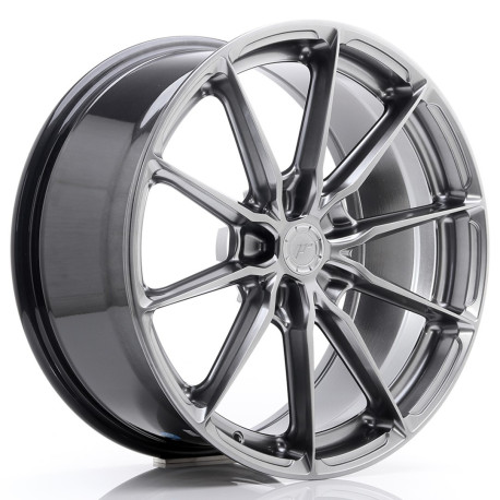 Cerchi in lega Japan Racing JR37 19x8,5 ET43 5x120 Hyper Nero | race-shop.it