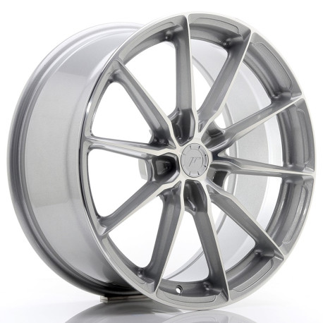 Cerchi in lega Japan Racing JR37 19x8,5 ET43 5x120 Silver Machined | race-shop.it