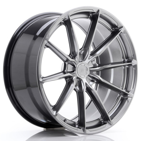 Cerchi in lega Japan Racing JR37 20x10 ET45 5x112 Hyper Nero | race-shop.it