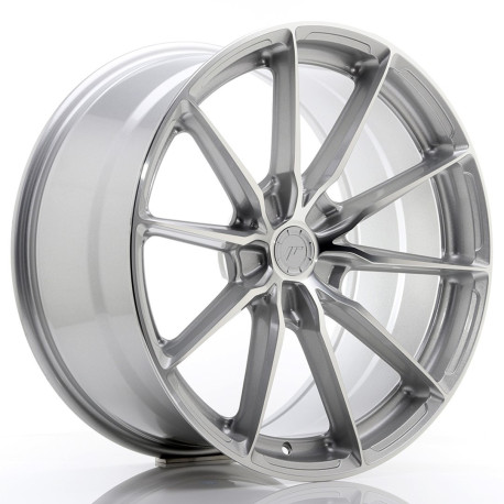 Cerchi in lega Japan Racing JR37 20x10 ET45 5x112 Silver Machined | race-shop.it