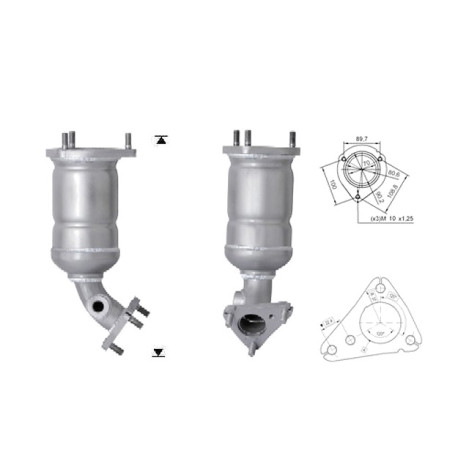 CAT e DPF Magnaflow a montaggio diretto Catalizzatore Magnaflow per CHEVROLET DAEWOO | race-shop.it