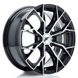 Japan Racing JR49 15x6,5 ET35 4x100 Gloss Nero Machined Face
