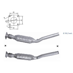 Catalizzatore Magnaflow per CHRYSLER