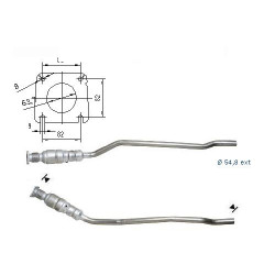 Catalizzatore Magnaflow per CHRYSLER