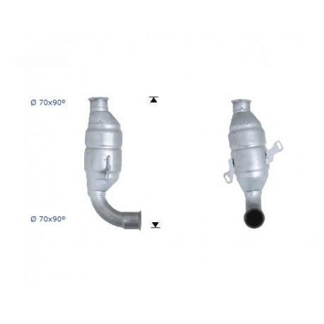 CAT e DPF Magnaflow a montaggio diretto Catalizzatore Magnaflow per CITROËN PEUGEOT | race-shop.it