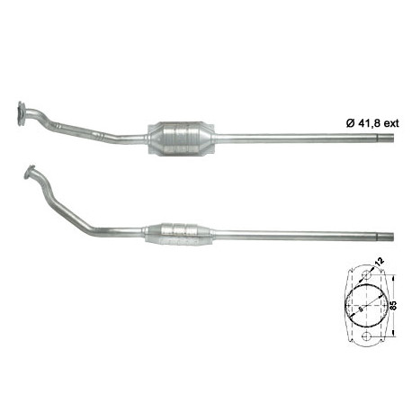 CAT e DPF Magnaflow a montaggio diretto Catalizzatore Magnaflow per CITROËN | race-shop.it