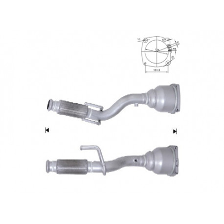 CAT e DPF Magnaflow a montaggio diretto Catalizzatore Magnaflow per CITROËN FIAT LANCIA PEUGEOT | race-shop.it